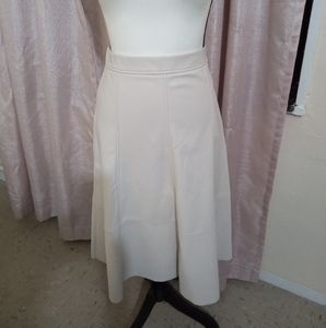 Banana Republic Vegan leather Midi skirt